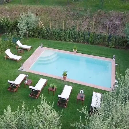 With Private Pool On The Lucca Villa
